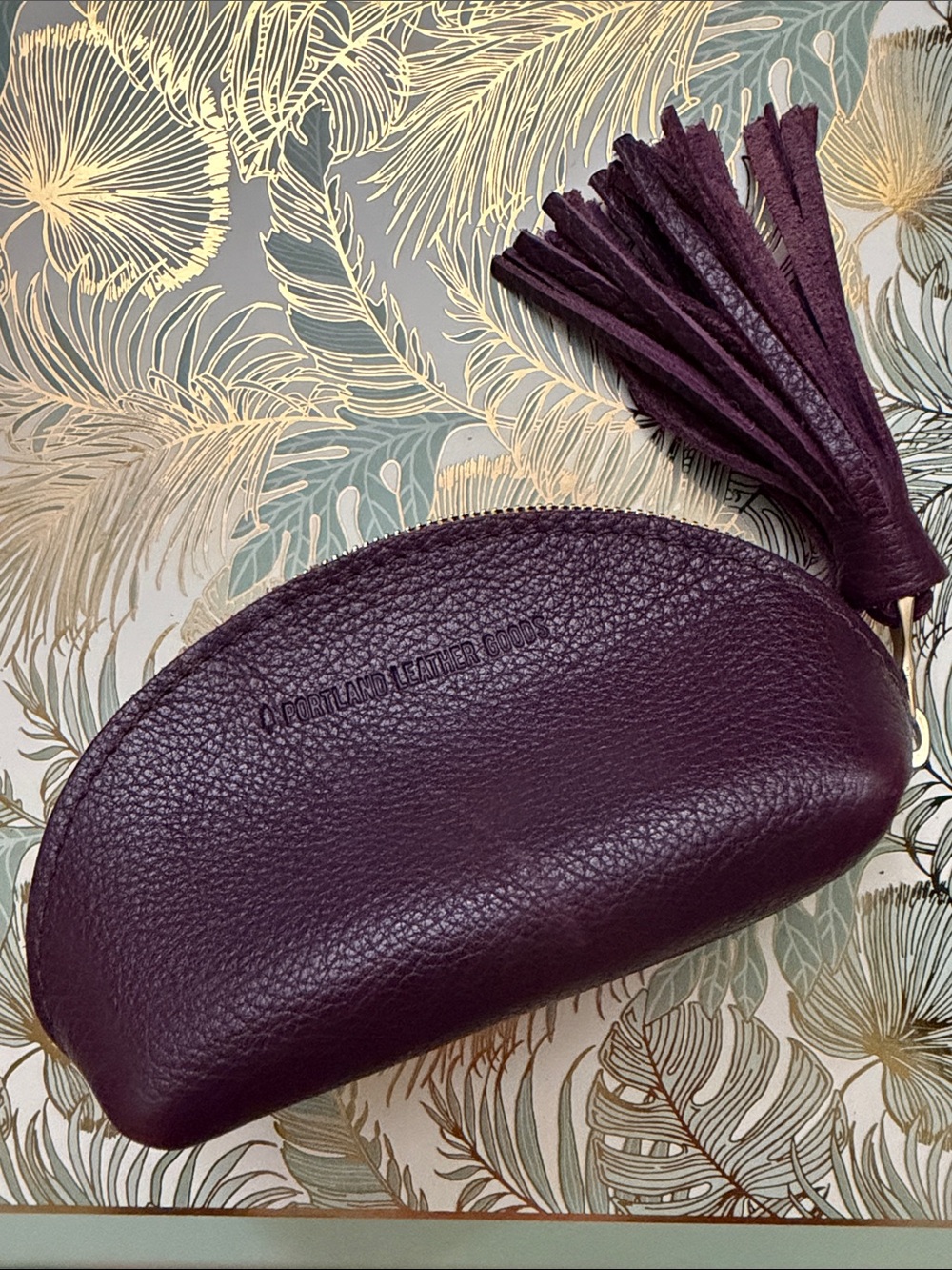 Portland Leather Plumb Taco Tassel